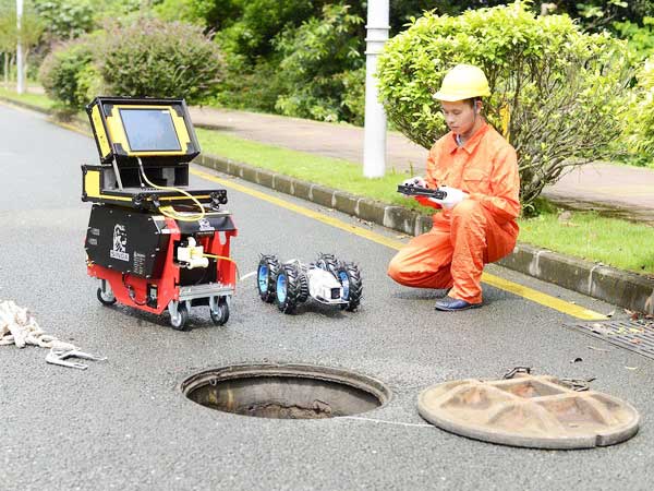 西流河镇管道机器人检测
